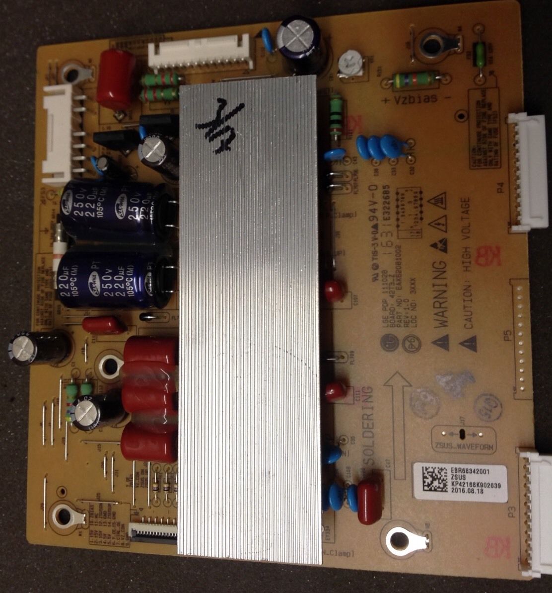 LG ZSUS BOARD EAX62081002 EBR68342001 Rev: 1.1 (ref2321)